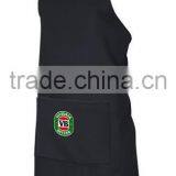Adjustable Neck Strap Black Bib Apron for Waiter thumbnail-3