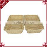 Washable Poly Rattan Cheap Price Supermarket Hotel Sundries Basket Kitchen Storage Rack thumbnail-4