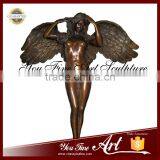 Outdoor Garden Bronze Nude Angel Statue thumbnail-2