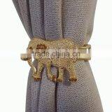 Black Animal Design Curtain Band Curtain Tie up thumbnail-2