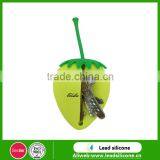 Promotional Gift Soft Silicone Key Bag, Custom Strawberry Design Soft Silicone Key Bag, Hot Selling Key Bag thumbnail-1