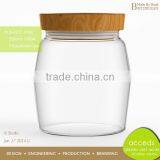 Personalized Home Goods New Sealable Airtight Glass Dessert Jar thumbnail-2