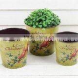 Metal Pots Christmas Decorations Made in China thumbnail-1