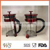 WSCHXX044 Wine-purple French Press Stainless Steel Coffee Maker French Coffee Press Mug thumbnail-4
