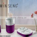 Elegant Ceramic Bath Set Hotel Bathroom Amenity Sets thumbnail-2