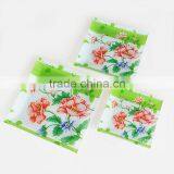 3pcs Glass Dinner Set With Decal Printing thumbnail-1