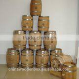 Exquisite Handmade Wooden Wine Barrel Original Wood Color Wine Barrels thumbnail-2