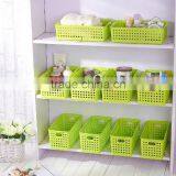 Plastic Baskets With Handles, Plastic Storage Baskets thumbnail-3