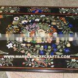 Marble Stone Inlay Dining Table thumbnail-1