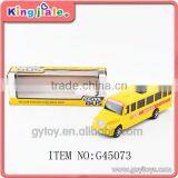 Plastic Yellow School Bus Toy thumbnail-1