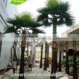 Artificial Large Indoor Palm Trees Sale Plastic Fan Palm Leaves Factory Wholesale thumbnail-1