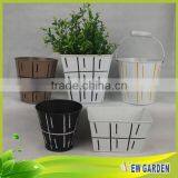 Professional Design Round/square/retangle Water Proof Garden Flower Pot thumbnail-1