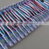 LED String Light Waterproof IP68 Full Color 12mm F8 RGB LED Strawhat Light thumbnail-5