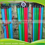 Plastic Cover High Quality Round Smooth Wooden Poles for Broom & Mop thumbnail-1
