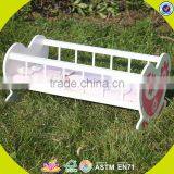 New Cute Kids Wooden Doll Bed Popular Children Wooden Doll Bed W06E010A thumbnail-4