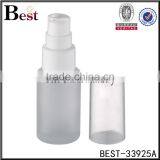 China Frosted 20 30 50 100ml Glass Bottle Hot Products Cosmetic Lotion Glass Bottle 100ml pp Pump Pet Cover thumbnail-2
