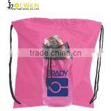 Water Bottle Polyester Drawstring Backpack thumbnail-1