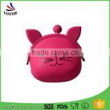 Promotional Cute Animal Shape Silicone Coin Wallet Silicone Purse Fashionable Custom Silicone Coin Bag thumbnail-3
