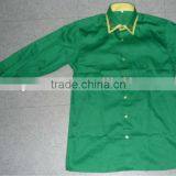 Offier Men's 100% Cotton Twill Casual Long Sleeve Shirt With Embroidery thumbnail-2