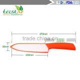 Ceramic Cutting Tool Ceramic Knife Set of 7 Pieces of White Blade 3 ", 4 Yellow Chef Knife "green Utility, 6" Orange, Red Peeler thumbnail-3