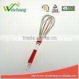 WCJ856 Hign Quality Silicone Egg Ehisk With Plastic Handle Wholesale Egg Beater thumbnail-1