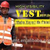 2017 ZX Men's Reflective Tape Workwear Working Vest thumbnail-3