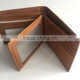 Genuine Cowhide Leather Wallet Classical Style Wallet Men's Genuine Leather Wallet Money Bag thumbnail-2