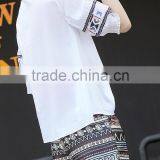 Girls Stylish Top and Shorts Beautiful Embroidery Design Ladies Suits thumbnail-4