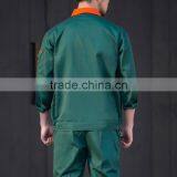 Guangzhou Manufacture Industrial Green Work Smock Uniforms thumbnail-4