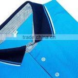 Hot-sale China Factory-made Short Sleeved Blue Mens Wholesale Custom T-shirt Printing thumbnail-3