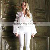 Maxnegio Womens Clothing Latest New Design 2017 Shirts Casual Spring Normal Blouse thumbnail-3