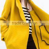 Popular Yellow Color Casual Design Winter Season Lady Coat thumbnail-4