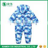 Custom Design Children Boutique Clothing Long Sleeve Baby Winter Print Romper thumbnail-4