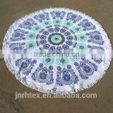 Custom Cotton Terry Printing Round Beach Towel thumbnail-3
