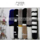 European Big Movie Star Natural Fox Fur Muffler Scarf Multi-color Trendy Amazing Real Fox Fur Scaves Wholesale thumbnail-3
