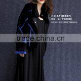 Real Fur Coat For Women Denim Tops & Jacket Female Sheepskin Coats Double-faced Fur Sheep Shearing Overcoat Free Sheepskin thumbnail-5