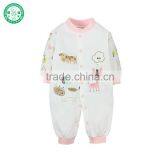 Pink Colors Newborn Baby Cloting Hotsale Comfortable Baby Girls Romper thumbnail-2