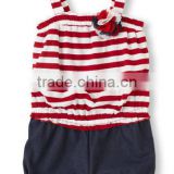 carters baby clothes Lovely design baby romper wholesale stripes baby cotton jumpsuits toddler cotton Teddies stripe coveralls