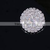 Bling Wedding Diamond Buckles - Rhinestone Buckles for Wedding Invitations Ribbon - Snowflake Rhinestone Buckle thumbnail-1