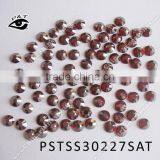 Hot Fix Machine Cut Rhinestone Panstone Crystal SS30 Lt Siam Satin Color for Dress Shoes thumbnail-1