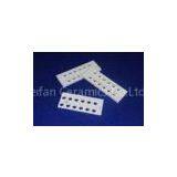 High Temperature Resistance White Electrothermal Ceramic Steatite Plate / Parts