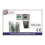 Bidirectional Flap Barrier Gate RFID Turnstile for Museum , Airport