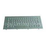 Vandal Proof Rugged Panel Mount Stainless Steel Keyboard for Self Service Kiosk
