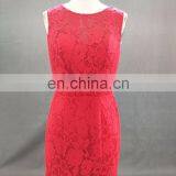 Wholesale Sleeveless Lace Pattern Mermaid Long Weddings Bridesmaid Dresses thumbnail-4