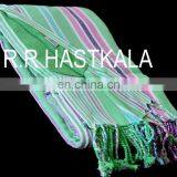 Summer Promotion 100% Cotton Yarn Dyed Woven Towel Pareo in Fast Colors thumbnail-5