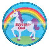Custom Embroidery Sew on Clothing Woven Patches no Minimum