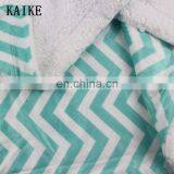 Custom Warm Super Soft Print Muslin Baby Cot Bedding Set Polar Fleece Flannel Kids Swaddle Blanket 100% Polyester thumbnail-3