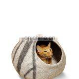 LovelyPet Felt Nest Felt Pet Dog Cave Felt Nest Cat Bed Cave thumbnail-2