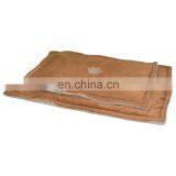 Orange Color Suede Fabric Warm Dog Fleece Blanket thumbnail-1