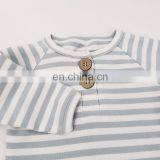 Support Mix Lot Ready Soft Colorful Striped Unsix Baby Yarn Dyed Pajamas Set thumbnail-3